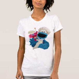 Foodie Truck Friends van Cookie Monster T-shirt