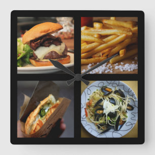 Foodie wall klok 1