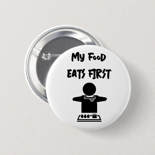 Foodies Button (Voorkant /achterkant)
