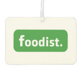 Foodist. Luchtverfrisser (Achterkant)