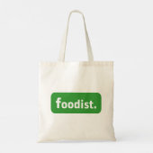 Foodist. Tote Bag (Achterkant)