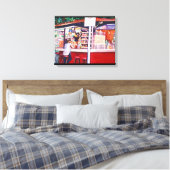 Foodstand, Mexico Canvas Afdruk (Insitu (Slaapkamer))