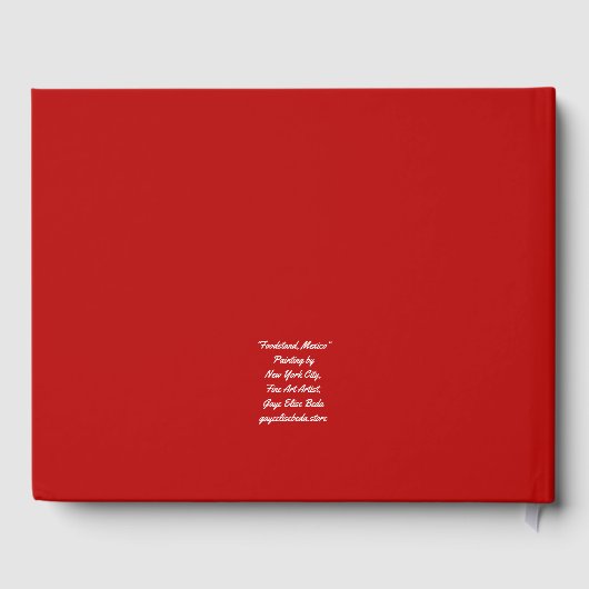 Foodstand, Mexico Gastenboek (Achterkant)