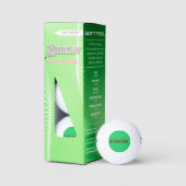 Fook green Srixon Soft Feel balles de golf 3 pk (Conditionnement)