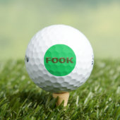 Fook groene Srixon Soft Feel golfballen 3 stuks (Insitu Shirt)
