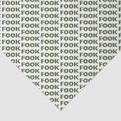 Fook wit tissuepapier (Detail)