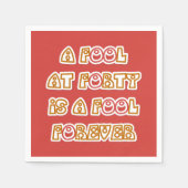 Fool Forever Servet (Voorkant)