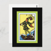 Fool Postcard Briefkaart (Voorkant / Achterkant)