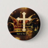 Fool vs Wise Ronde Button 5,7 Cm (Voorkant)