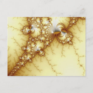 Fools Gold - Fractal Art Briefkaart