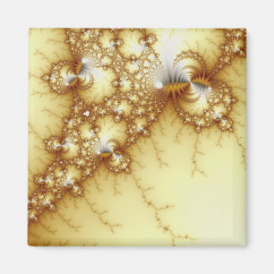 Fools Gold - Fractal Art Magneet