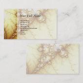 Fools Gold - Fractal Art Visitekaartje (Voorkant / Achterkant)