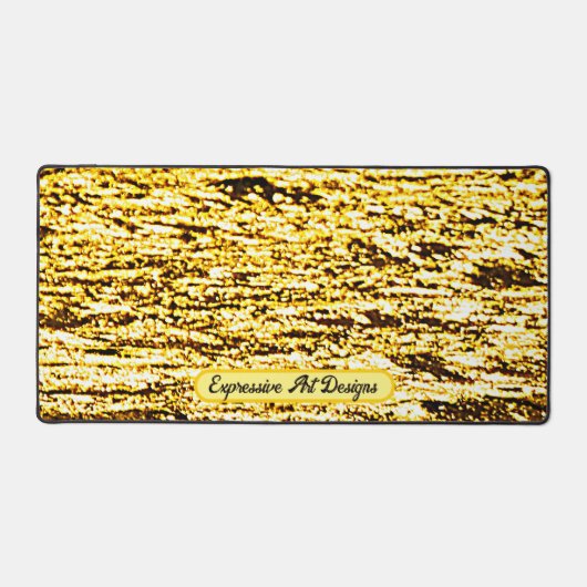 Fools Gold Pyriet Abstracte naam Quote Business Bureaumat (Voorkant)