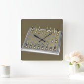 Fool's Mate Vierkante Klok (Huis)
