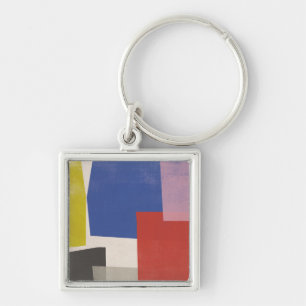 Foolscap - Moderne kleurenblokken Sleutelhanger