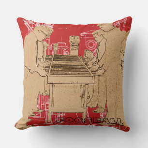 FOOSBALL FUZBOLL FOTO ART TABEL FOOTBALL KUSSEN