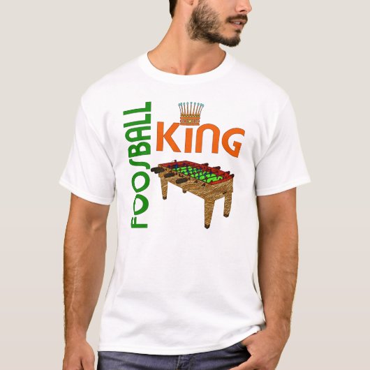 Foosball King T-shirt (Voorkant)