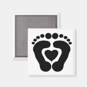Foot Love Magneet (Voorkant / Achterkant)