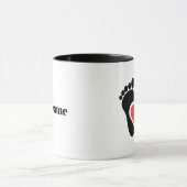 Foot Love ou Podiatrist Mug (Centre)