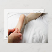Foot Massage Briefkaart (Voorkant / Achterkant)