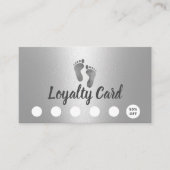 Foot Massage Theraper Practitioner Silver Loyalty (Voorkant)