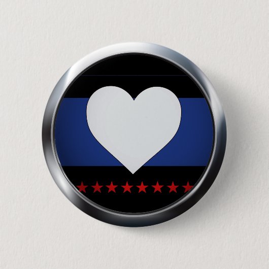 FOOT PRIDE MEDAILLON RONDE BUTTON 5,7 CM (Voorkant)