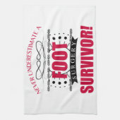 Foot Surgery Theedoek (Verticaal)