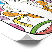 Foot Therapy/足 7 x 9" Poster (Hoek)