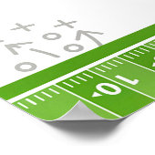 Football 1er anniversaire Affiche de bienvenue pre (Coin)