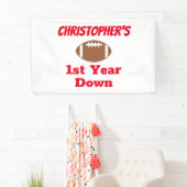 Football 1er anniversaire bannière (En situation)