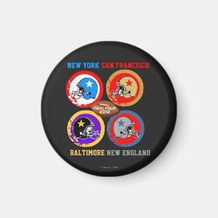 Football 2012 definitief Vier Magnet 1 Magneet