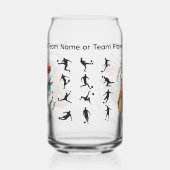 Football 2026 Can Glass – Mexico USA Canada Design (Gauche)