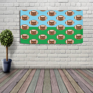 Football 4e jaar na geboorte spandoek