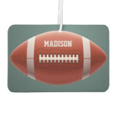 Football Aangepaste naam Luchtverfrisser (Achterkant)