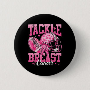 Football Aanpak Borstkanker Roze Borstkanker A Ronde Button 5,7 Cm