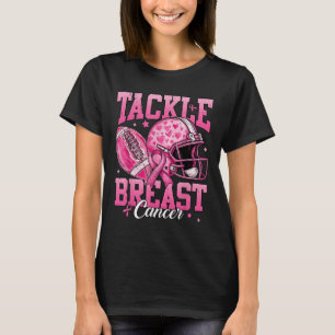 Football Aanpak Borstkanker Roze Borstkanker A T-shirt