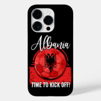 Football Albanië Vlag, Voetbal Vintage