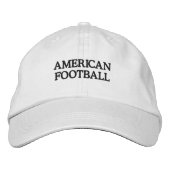 Football américain casquette brodé (Devant)