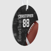 Football américain Personalized Chalkboard (devant)