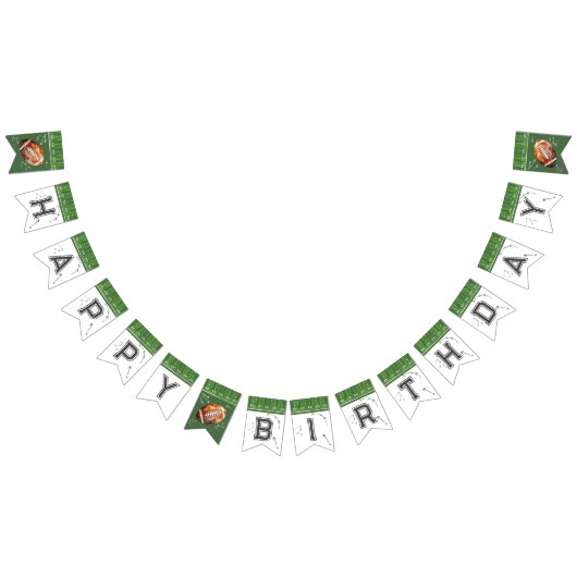 Football Anniversaire bannière de bunker, première (Tout)