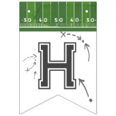 Football Anniversaire bannière de bunker, première (Deuxième drapeau)