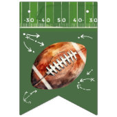 Football Anniversaire bannière de bunker, première (Premier drapeau)