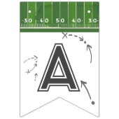 Football Anniversaire bannière de bunker, première (Troisième drapeau)