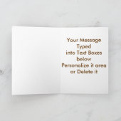 Football Anniversaire Cartes Votre NOM et MESSAGE (Intérieur)