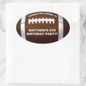 Football Anniversaire Fête Favoriser Sticker (Sac)