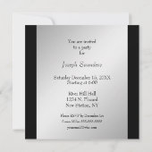 Football Anniversaire Fête Invitation (Dos)