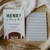 Football Anniversaire Invitation