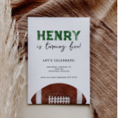 Football Anniversaire Invitation