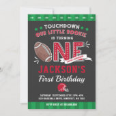 Football Anniversaire Invitation Football 1er Anni (Devant)