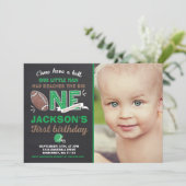 Football Anniversaire Invitation Football 1er Anni (Debout devant)